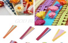 Paper Strips Craft 1 Bag Flower Quilling Paper Strips Colorful Origami Diy Paper Hand Craft Diy paper strips craft|getfuncraft.com
