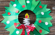 Paper Wreath Craft Paper Plate Wreath Craft paper wreath craft|getfuncraft.com
