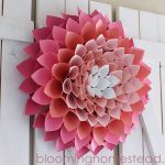 Paper Wreath Craft Paper Wreath By Blooming Homestead3 paper wreath craft|getfuncraft.com