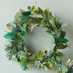 Paper Wreath Craft Papercraft Christmas Wreath Feat paper wreath craft|getfuncraft.com
