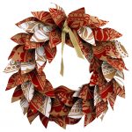 Paper Wreath Craft Theredthread Wreath 1 Hero paper wreath craft|getfuncraft.com
