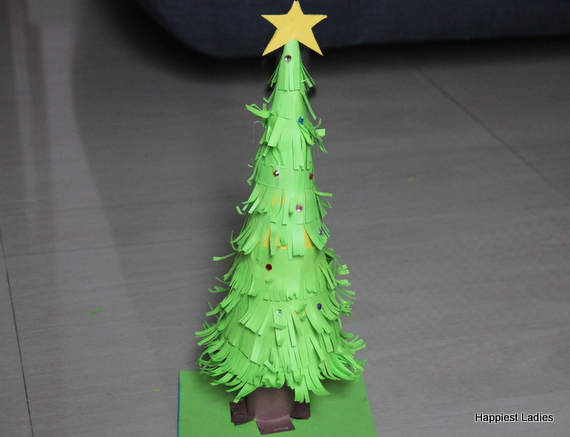 Papercrafts Ideas For Kids Christmas Tree Paper Craft Ideas For Toddlers And Kids
