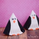 Penguin Paper Crafts Cute Paper Plate Penguin Craft penguin paper crafts|getfuncraft.com