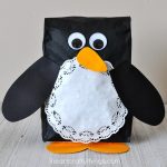 Penguin Paper Crafts Paper Bag Penguin Craft 3 penguin paper crafts|getfuncraft.com