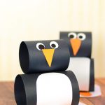 Penguin Paper Crafts Paper Penguin Craft For Kids Simple Paper Craft Winter Idea For Kids To Make penguin paper crafts|getfuncraft.com