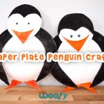 Penguin Paper Crafts Paper Plate Penguin penguin paper crafts|getfuncraft.com