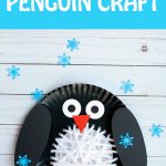 Penguin Paper Crafts Paper Plate Yarn Weaving Penguin Craft penguin paper crafts|getfuncraft.com