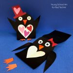 Penguin Paper Crafts Paper Valentines Penguin 1 600x600 penguin paper crafts|getfuncraft.com