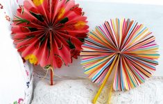 Pretty Craft Paper How To Make A Paper Fan