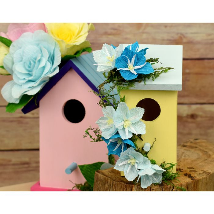 Pretty Craft Paper Pretty Paper Flower Bird Box Crafts