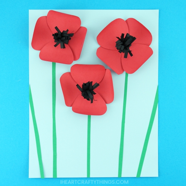 Pretty Craft Paper Pretty Paper Poppies Craft