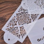 Reuse an Old CD into CD DIY Crafts Super Discount 3pc Plastic Heart Crown Lace Flower Reusable Stencil