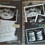 Scrapbook Baby Book Ideas for Baby’s First Year Bas First Memory Book Page 2 3