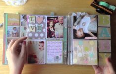 Scrapbook Baby Book Ideas for Baby’s First Year Bas First Year A Simple Ba Book