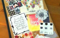 Scrapbook Collage Ideas to Keep the Best Moments You Want Remember in the Rest of Your Life Scrapbook Travel Ideas Simple Diy Collage Journal Cover Crafts
