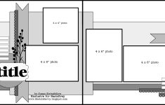 Scrapbook Double Page Layouts Ideas You Can Apply Basic Scrapbook Sketch 12113 Basicgrey Blog