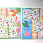 Scrapbook Double Page Layouts Ideas You Can Apply Birthday Bash 12 X 12 Premade Double Smiles4paper On
