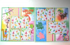 Scrapbook Double Page Layouts Ideas You Can Apply Birthday Bash 12 X 12 Premade Double Smiles4paper On
