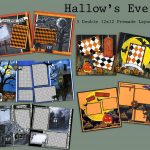 Scrapbook Double Page Layouts Ideas You Can Apply Hallows Eve Scrapbook Set 5 Double Page Layouts 89108 En