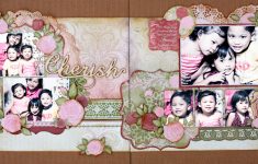 Scrapbook Double Page Layouts Ideas You Can Apply Lgs Scrapbook World My 2nd Double Page Layout