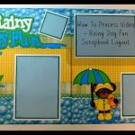Scrapbook Double Page Layouts Ideas You Can Apply Rainy Day Fun Double Page Scrapbook Layout How To Video