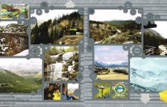 Scrapbook Double Page Layouts Ideas You Can Apply Scrapbooking A Double Page Layout Joannes Inkee Fiddlings