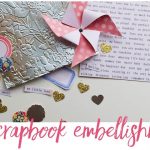 Scrapbook Embellishment DIY with Materials around You Diy Embellishments Creating A First Year Ba Book Ep 03