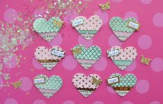 Scrapbook Embellishment DIY with Materials around You Diy Embellishments Mini Fringe Hearts Build Your Stash 11 Youtube