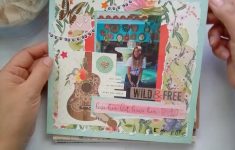 Scrapbook Embellishment DIY with Materials around You Easy Scrapbook Layouts Using Diy Cluster Embellishments Show And Tell