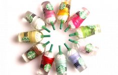 Scrapbook Embellishment DIY with Materials around You Lf 10pcs Resin Mixed Starbucks Cup Decoration Crafts