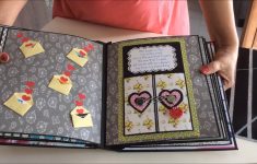 Scrapbook Ideas DIY: How to Make a Basic Scrapbook Page Diy Cutest Birthday Scrapbook Ideas Handmade Love Scrapbook For Someone Special Easy Card Idea