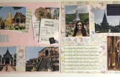 Scrapbook Ideas Travel 15 Scrapbook Pages Of Thailand Memories Passports And Papers