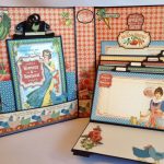 Scrapbook Recipe Book Ideas and Tips Annes Papercreations Graphic 45 Home Sweet Home Recipe Mini