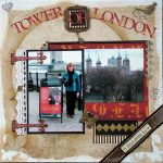 Scrapbook Vacation Layouts Ideas Tower Of London