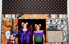 Scrapbooking Layouts Halloween for Kids and Adults Aeryns Creative Explosion Scrapbook Layouts Disneyland