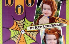 Scrapbooking Layouts Halloween for Kids and Adults Scrapping With Christine Boo A Halloween Layout For Quick Quotes