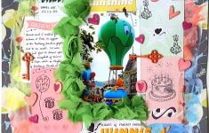 Scrapbooking Layouts Simple Ideas for Boys and Girls Disney Scrapbook Layout A Simple Disney Scrapbook Page