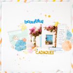 Scrapbooking Layouts Simple Ideas for Boys and Girls Scattered Confetti Pinkfresh Studio Simple Sweet Layout