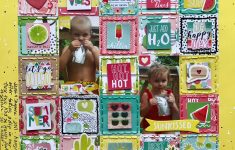 Scrapbooking Layouts Simple Ideas for Boys and Girls Sunkissed Scrapbook Layout Simple Stories