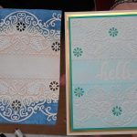 Scrapbooking Made Simple with Photos and Borders 245 Learn New Cut N Emboss Folders Painting With Glitter Pens