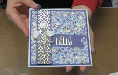 Scrapbooking Made Simple with Photos and Borders 264 No Heat Foiling With Stampendous Couture Creations Prima Kits