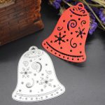 Simple and Easy Christmas Scrapbook Paper Crafts Christmas Bell Diy Metal Cutting Dies Stencil Scrapbook Card Album Paper Embossing Crafts
