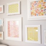 Simple Framed Scrapbook Paper Idea for A New Decoration Item at Home 5 Wall Decorating Ideas For The Nursery Momtrends