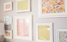 Simple Framed Scrapbook Paper Idea for A New Decoration Item at Home 5 Wall Decorating Ideas For The Nursery Momtrends