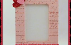 Simple Framed Scrapbook Paper Idea for A New Decoration Item at Home Crafty In Cros Scrapbook Paper Covered Frames