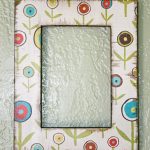 Simple Framed Scrapbook Paper Idea for A New Decoration Item at Home Using Paper To Decorate A Frame Stacy Risenmay