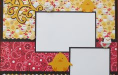 Simple Guidelines to Choose Scrapbook Layouts Chicken Hen Farm Hey Chick Petting Zoo Single Page Scrapbook Layout 12x12 Premade Scrapbook Page