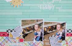 Simple Guidelines to Choose Scrapbook Layouts Doodlebug Design Down On The Farm Layout