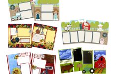 Simple Guidelines to Choose Scrapbook Layouts Ez Scrapbooks On The Farm Scrapbook Layout Pages
