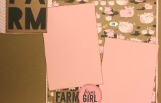 Simple Guidelines to Choose Scrapbook Layouts Oink Farm Boy Andor Farm Girl 2 Page Scrapbooking Layout